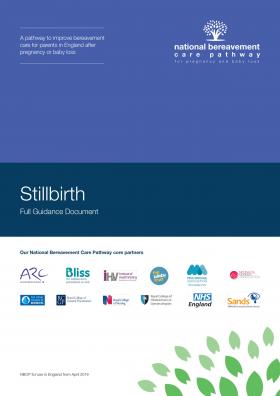 Stillbirth Bereavement Care Pathway cover
